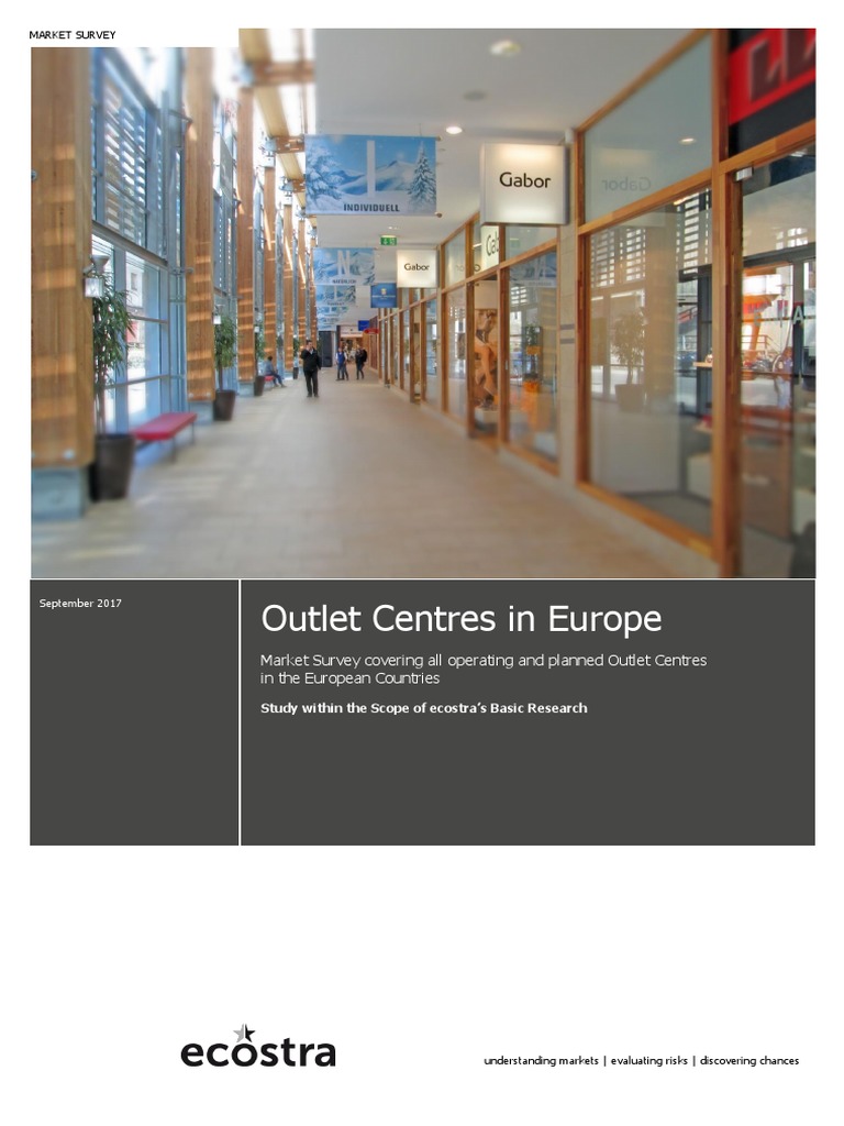 Outlet Centres Europe 2017 | PDF | Industries