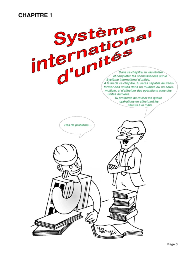 01.systeme International D Unites | PDF | Système international d ...