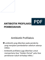 Antibiotik Profilaksis Pada Pembedahan Tujuan