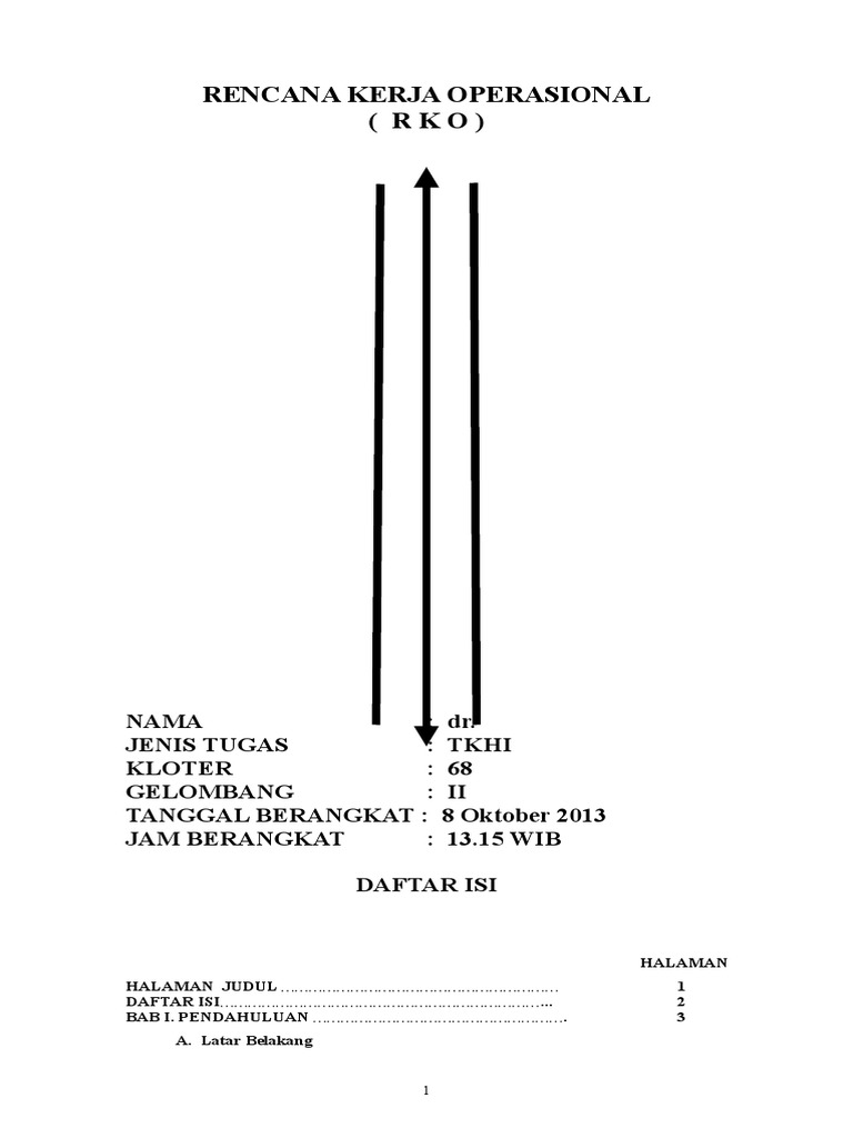 RKO Pelayanan Haji Gelombang II | PDF