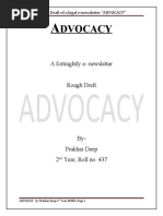 Download ADVOCACY  rough draft by Prakhar Deep SN36801120 doc pdf