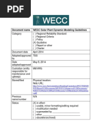 WECC Solar Plant Dynamic Modeling Guidelines