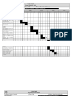 Carta Gantt 6º 2018