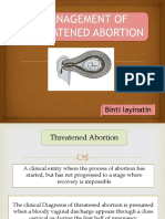 Threatened Abortion