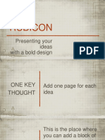 Rubicon: Presenting Your Ideas With A Bold Design