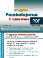 Program Pembelajaran Untuk Daerah Khusus 3T-Prakondisi SM-3T 2015-Paidi