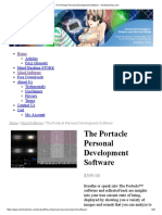 The Portacle Personal Development Software - Mindmachines