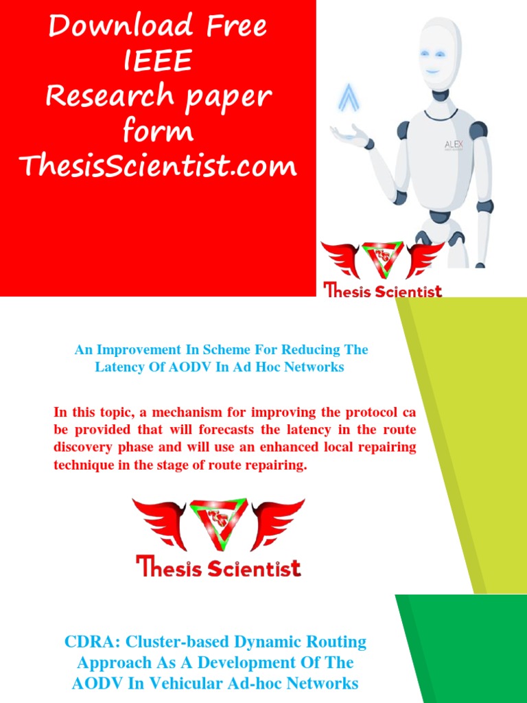 IEEE Xplore Research Papers Free Download From PDF Routing