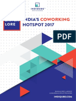 Bangalore - India's Coworking Hotspot 2017 - Report