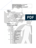 Java Et Spring (Table Des Matieres) 2