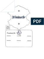 Wind Surfer Parabolic Template