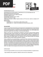 [Centro de Línguas Da Acepusp] Programa Espanhol 2018