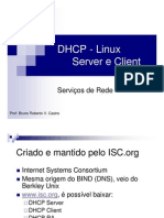 SERVREDES - Aula 6 - DHCP Aplicado Ao Linux PDF