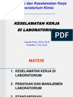 Pengelolaan Dan Keselamatan Kerja Laboratorium Kimia_2sks