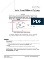 Reducing Ringing Through PCB Layout Techniques: Application Report