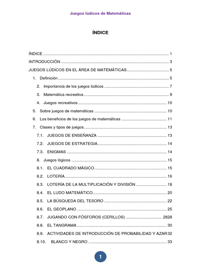 Juegos Ludicos De Matematica Terminado Science Ensenanza De Matematica