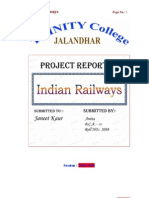 Indian Railway Project Report