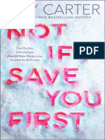 Not If I Save You First (Excerpt)