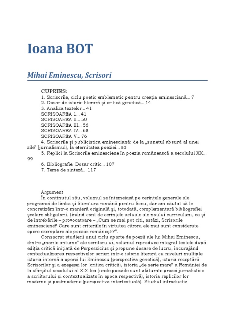 Ioana Bot Mihai Eminescu Scrisori 04 Doc