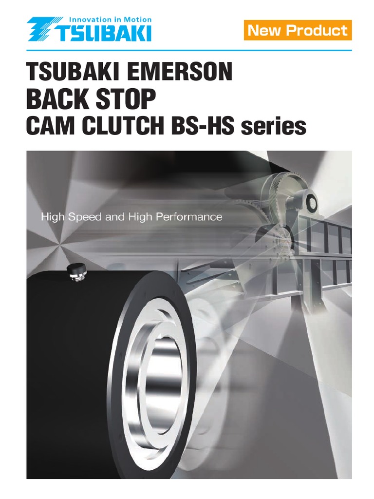 BSHS Series CAM Clutch Catalogue Belt (Mechanical) Bearing