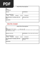 Data Flow Element Data Store Process Description