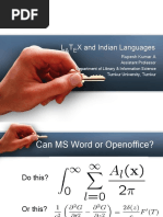 Download LaTeX and Indian Language by Rupesh Kumar A SN36803645 doc pdf