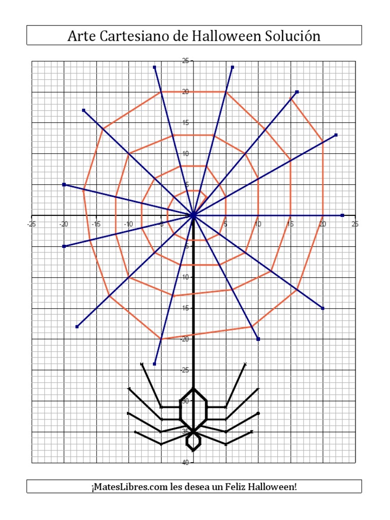 Halloween Arte Cartesiano Aranna PDF | PDF | Deportes | Ajedrez, image size:768x1024