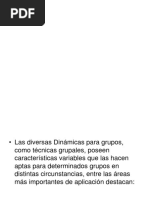 Modelos grupales - tecnicas