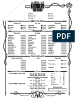 Attributes: Physical Social Mental