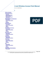 Wireless Client and Wireless Access Point Manual: Document Revision 2.2 (Tue Jul 18 14:53:58 GMT 2006)