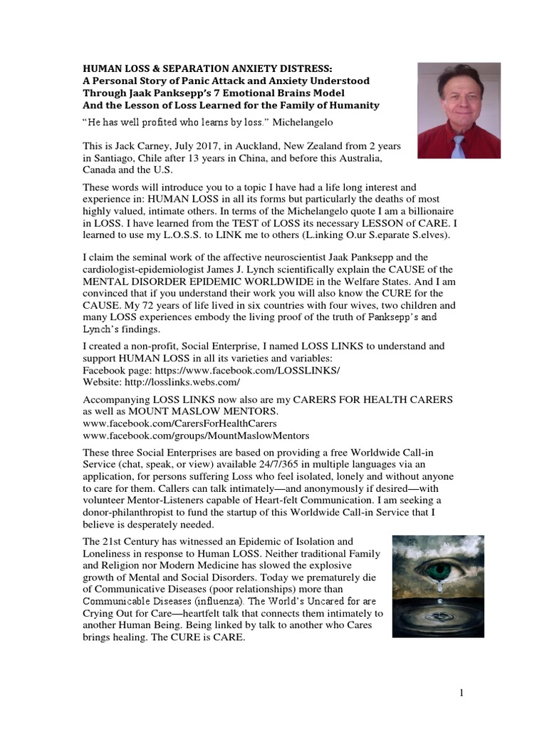 Human distress essay image