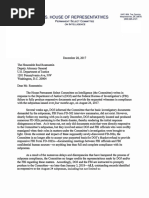 Devin Nunes letter to Rod Rosenstein