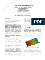 Simulación Eléctrica y Térmica de Paneles PV