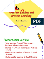 Problem Solving and Critical Thinking Eltecs