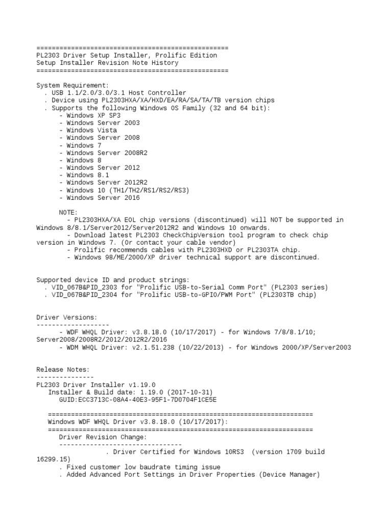 Pl2303 Os X Drivers