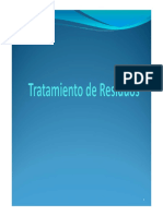 Tratamiento y Eliminación de Residuos 