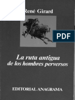 Girard Rene 1985 La Ruta Antigua de Los Hombres Perversos PDF