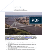 Initially Proposed Mississippi River Bridge: Case Study