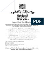 Mason Chorus Handbook 10-11