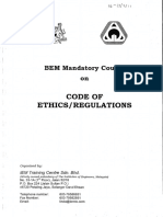 Code of Ethics Regulations