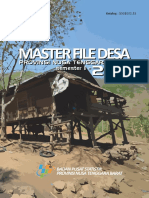 Master File Desa Provinsi Nusa Tenggara Barat Keadaan Semester I 2016