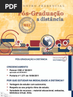 1o Encontro Presencial Pos Ead Signorelli