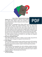 Cara Cepat Memahami Isi Skripsi