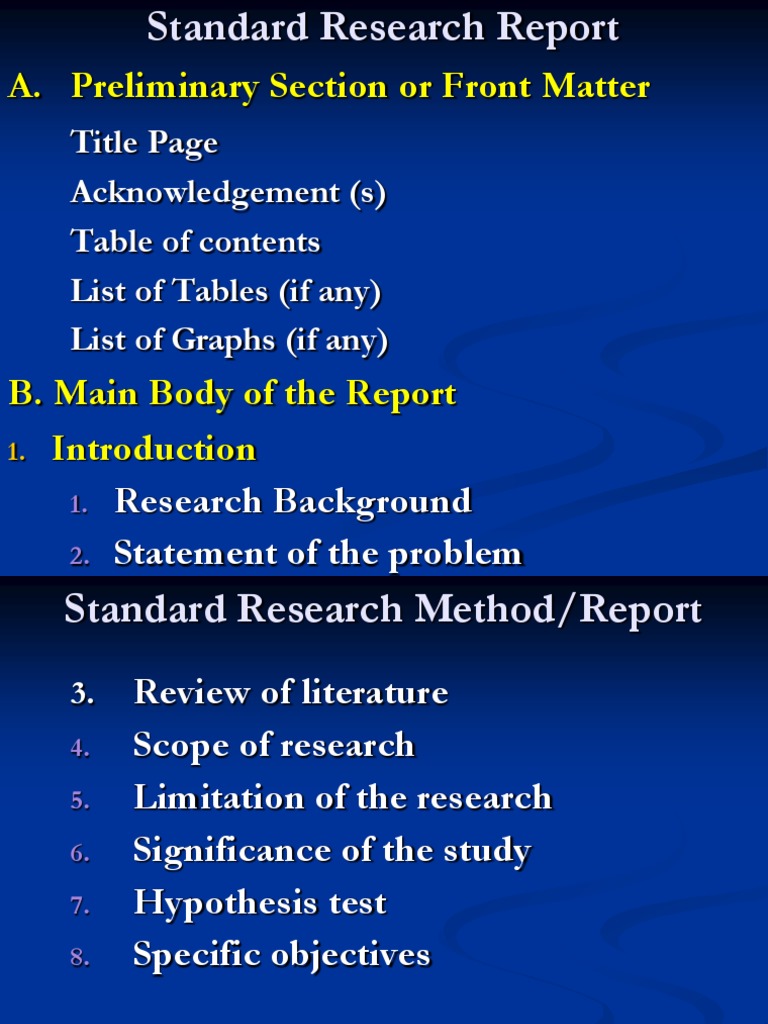 RM9. Research Method or Report | PDF | Inquiry | Analysis
