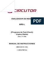 Manual Analizador Circutor Model AR5-L