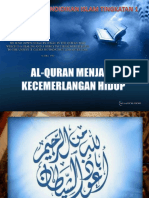 Al-Quran Menjana Kecemerlangan Hidup