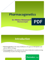 Pharmacogenetics: Dr. P.Naina Mohamed PHD