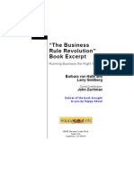 "The Business Rule Revolution" Book Excerpt: Barbara Von Halle and Larry Goldberg John Zachman
