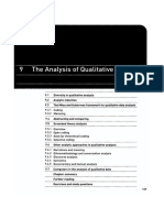 Analysis of Qualitative Data