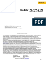 Fluke 175, 177, 179 - Bedienungsanleitung